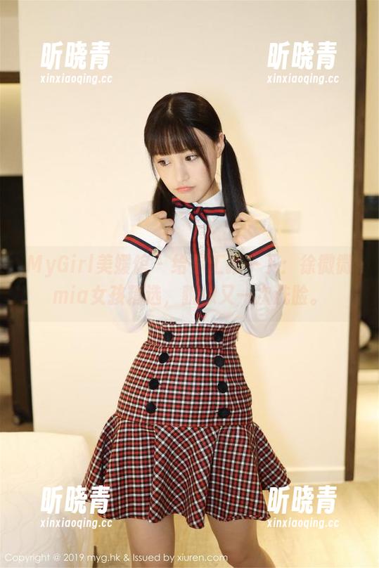 MyGirl美媛馆 - 给你汇报一下：徐微微mia女孩精选，貌似又一次洗脸。