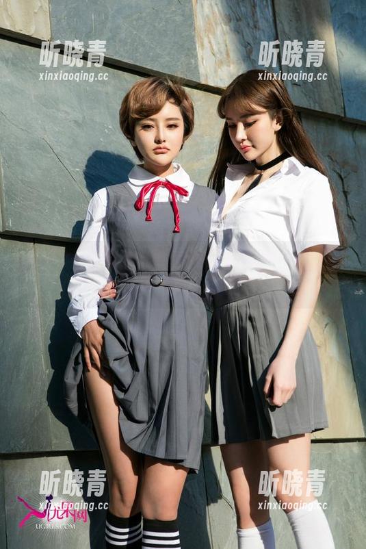 UGirls尤果网 - 乔依琳的吊带大片：一定是壁纸界的一抹惊艳